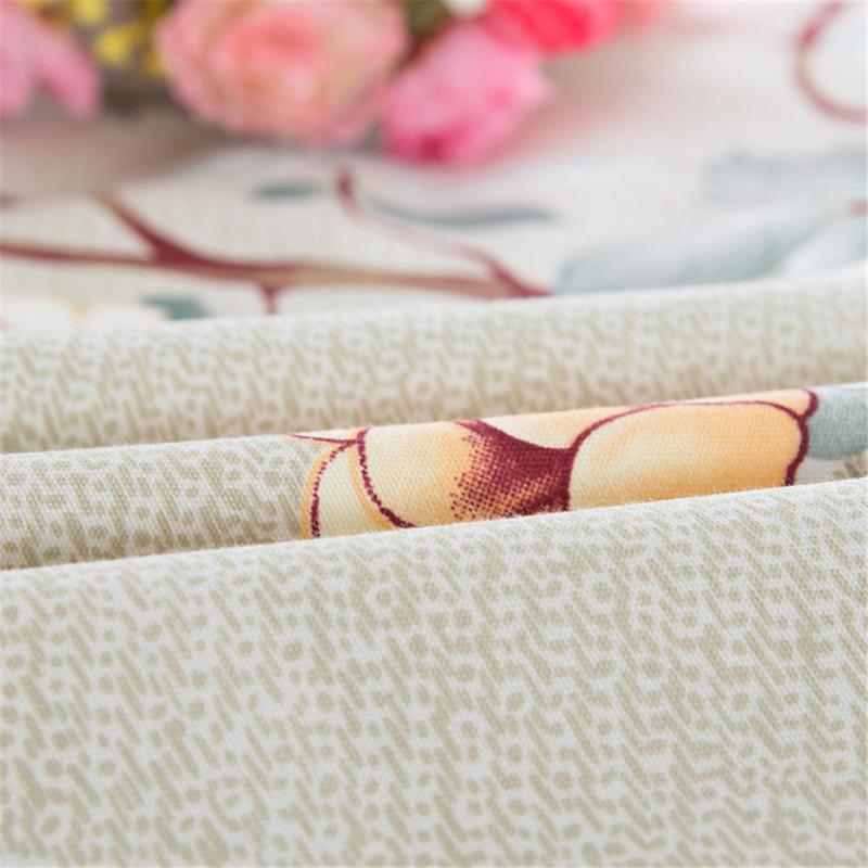 150*200 cm Sprei Queen Bed Rok Verdikte Laken Eenpersoonsbed Stof Ruches Bloem Patroon bed cover lakens