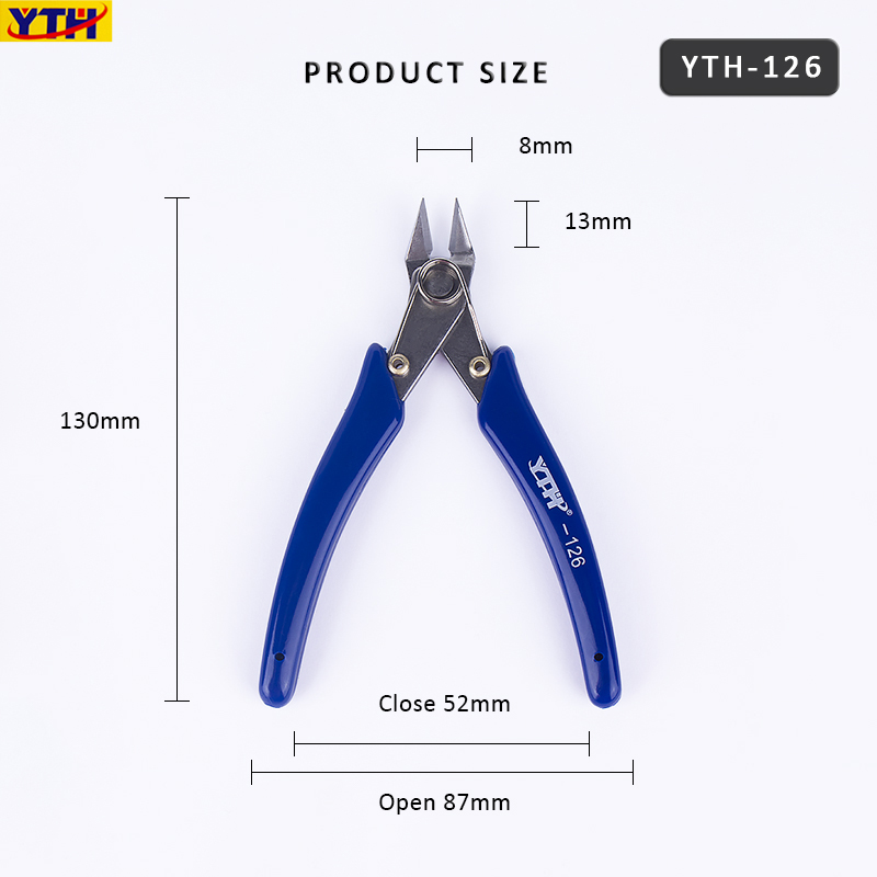 Well Packaged Sharp Pliers Multi Functional Tools Electrical Wire Cable Cutters Cutting Side Snips Flush Stainless Steel Nipper