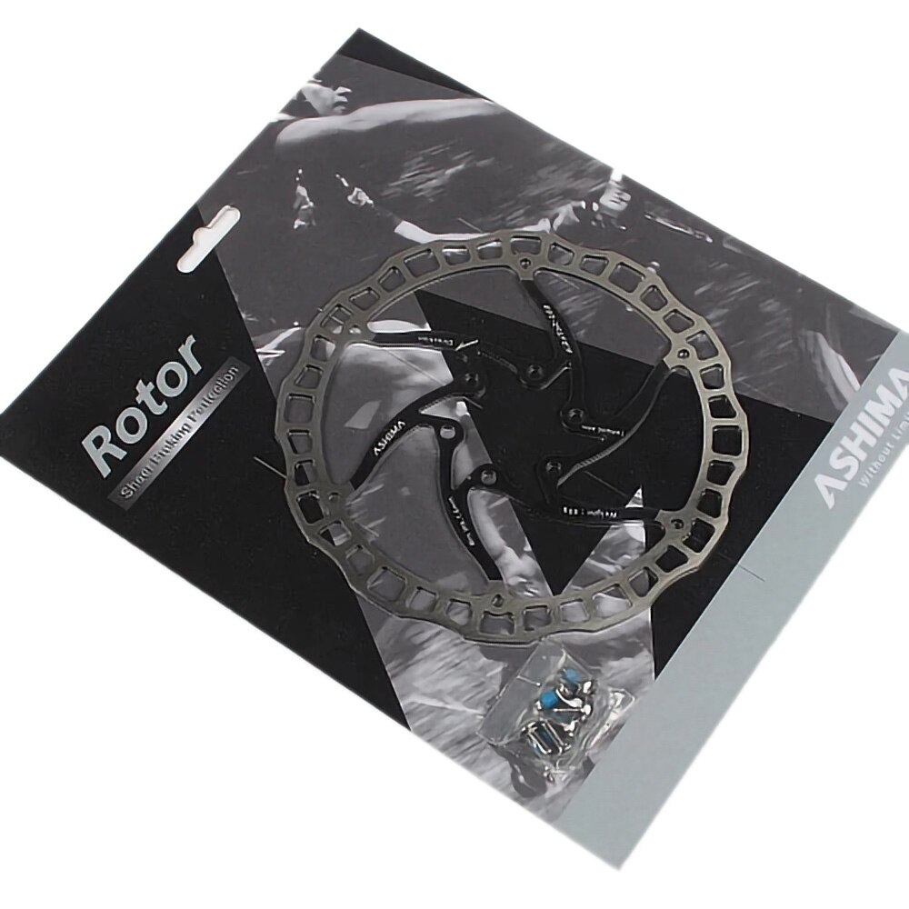 Disco Freno Ashima ARO-08 Ultralight - 180 Mm Argento Per Bici