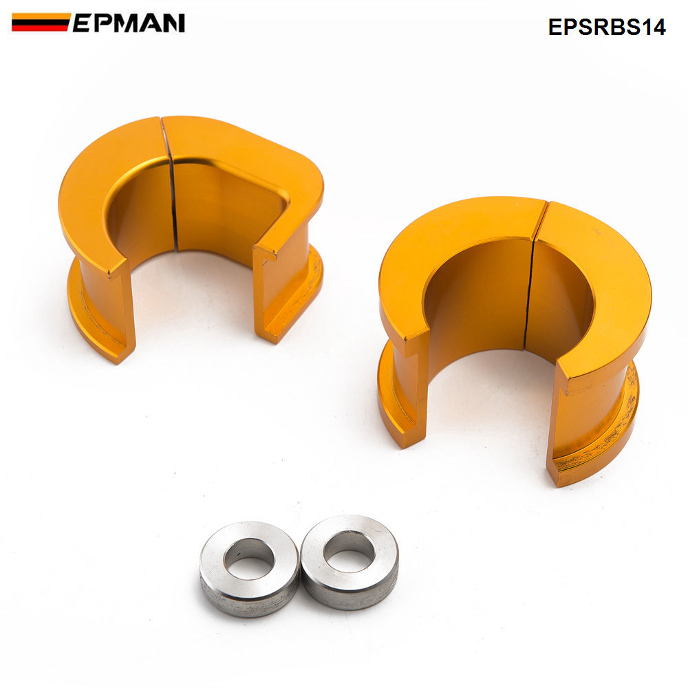 Epman Racing-cremallera de dirección de aluminio Offset, arbustos para Nissan SIM S14 S15 200SX EPSRBS14