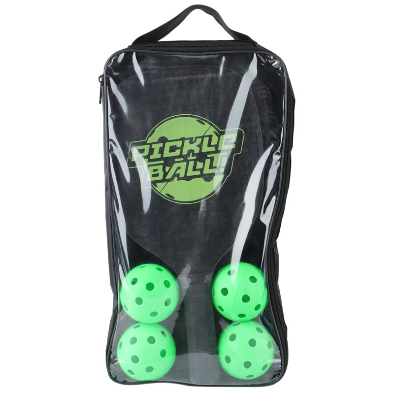 Pickleball Peddels Rackets Set Pickleball Paddle Set Van 2 Ultra Kussen Racket Rackets 4 Pickleball Ballen Racket Tas