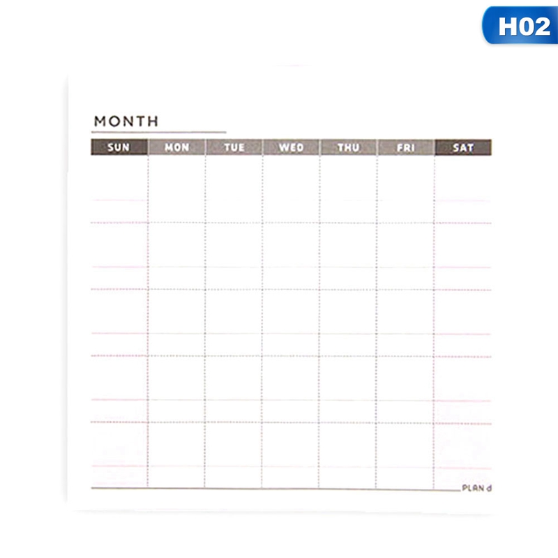 60 ark desktop plan bog notesblok sticky note afrivbare noter bog tidsplan note papir: Kaffe