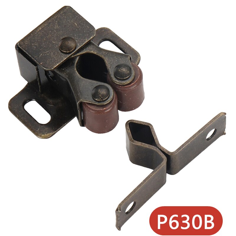 2 unids/lote de tapones para puerta de armario, Catchof, 4 colores para herrajes de armario, accesorios para muebles