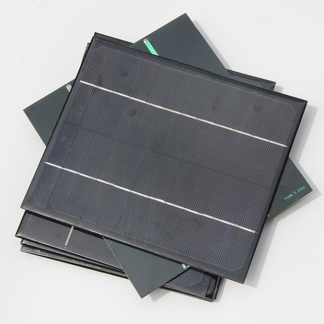 6w12v mini zonnecel monokristallijne zonnepaneel diy zonne-energie 9 v batterij oplader 200*170*3mm