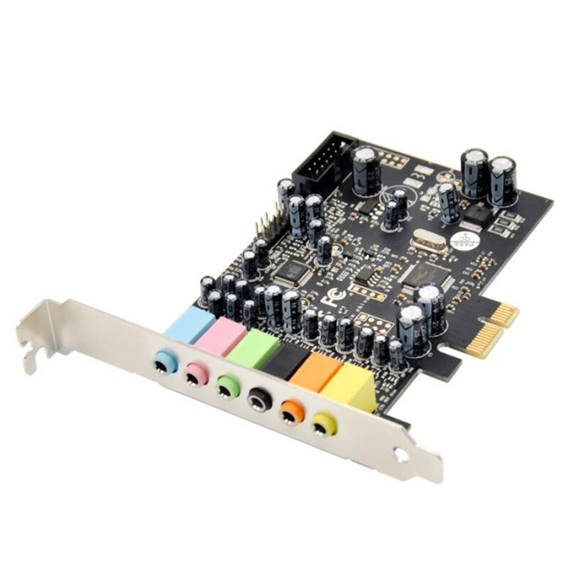 Audio Note Pci PCIe 7.1CH Sound Card Stereo Surround Sound PCI-E ... – Grandado