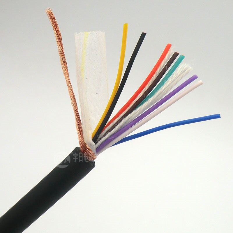 Microphone Cable 8 core Shielded Audio Signal Line with oxygen free copper 5m Conference Gooseneck Microphone Wire