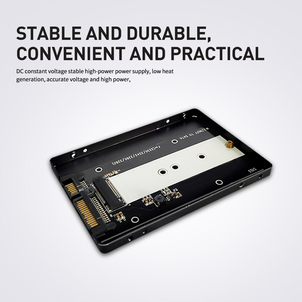 ZOMY 2.5'' MSATA To SATA Hard Disk Card for Laptop SSD Adapter Converter Card Accessories Internal Storage Ssd Case for Laptops: pcba with case