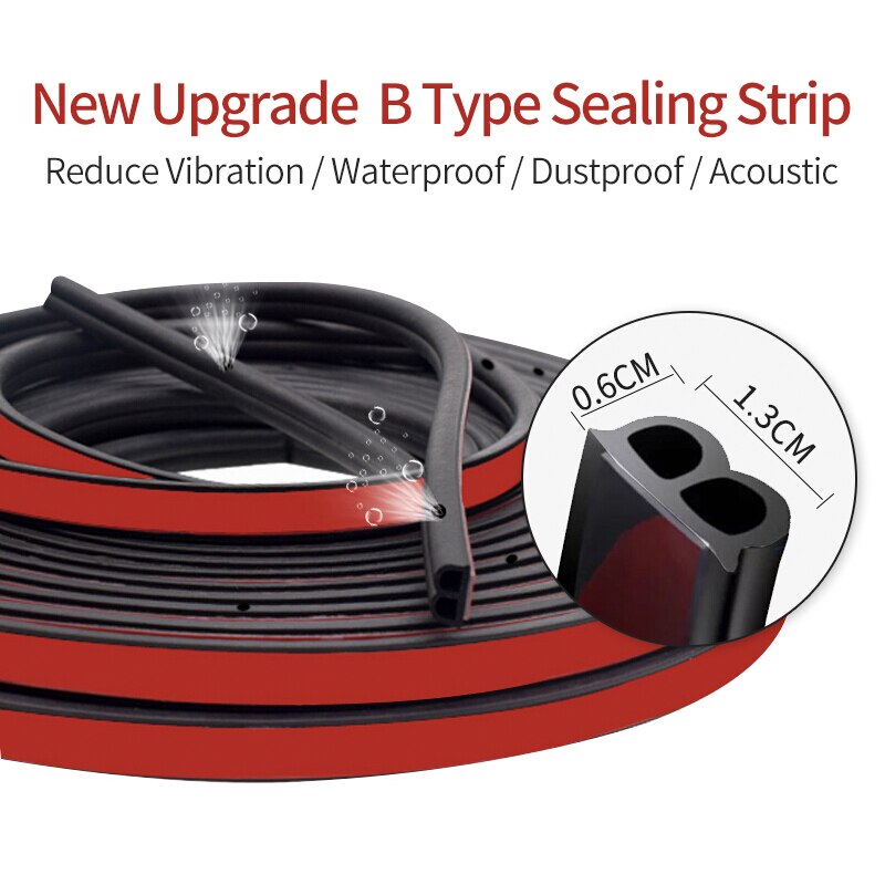 Auton tiivistenauha b-tyypin kumitiiviste meluneristys tiivistenauha auton ovi auton sisätarvikkeet