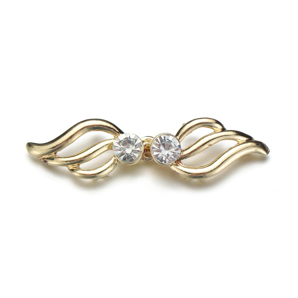 Jahrgang Strickjacke Clip Für Frauen zur Seite fahren Bluse Schal Clips Verschlüsse Schal Brosche Charme Zubehör: 3-Gold