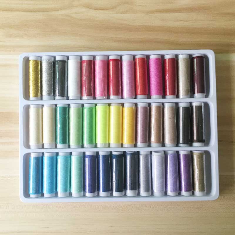 39 Colors Handmade Sewing Thread Polyester Thread Home Embroidery Sewing Supplies DIY Handicraft Tool Hand Stitching Thread