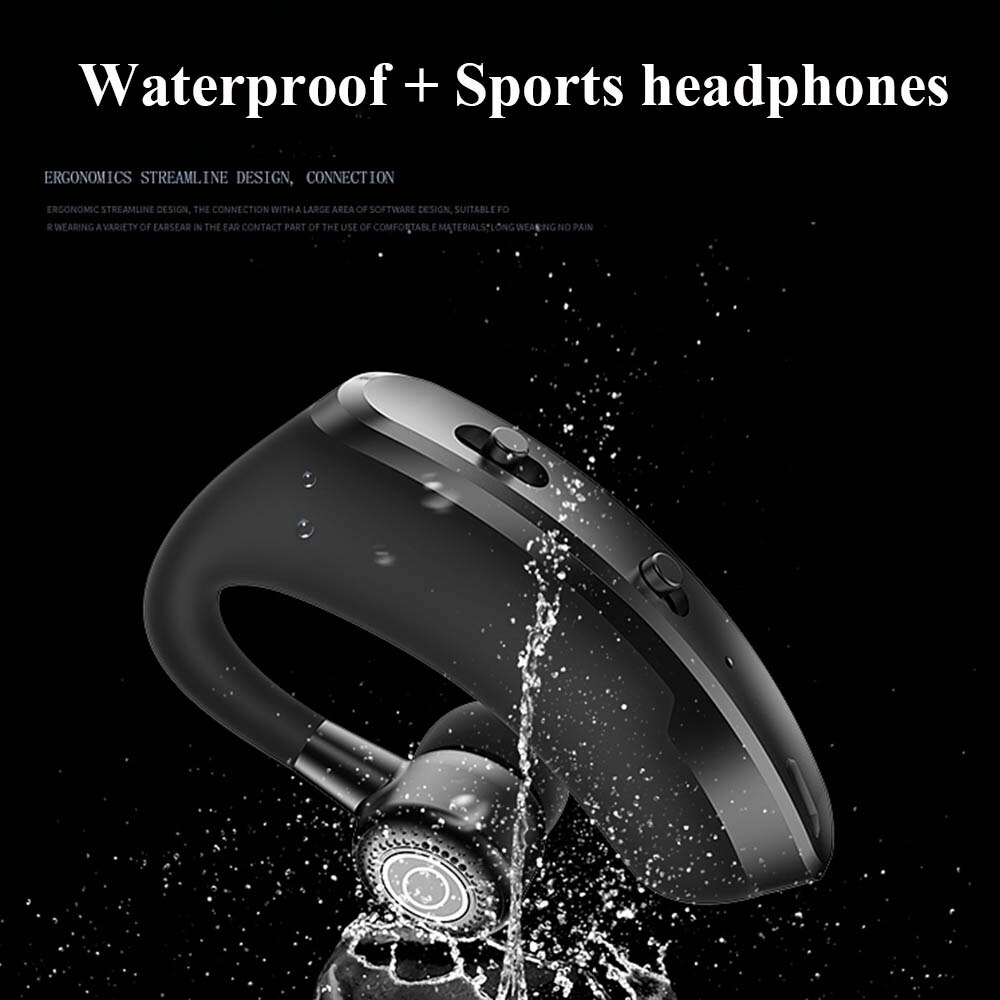 V9 Koptelefoon Bluetooth Hoofdtelefoon Handsfree Draadloze Headset Business Headset Drive Call Sport Oordopjes Sport Koptelefoon