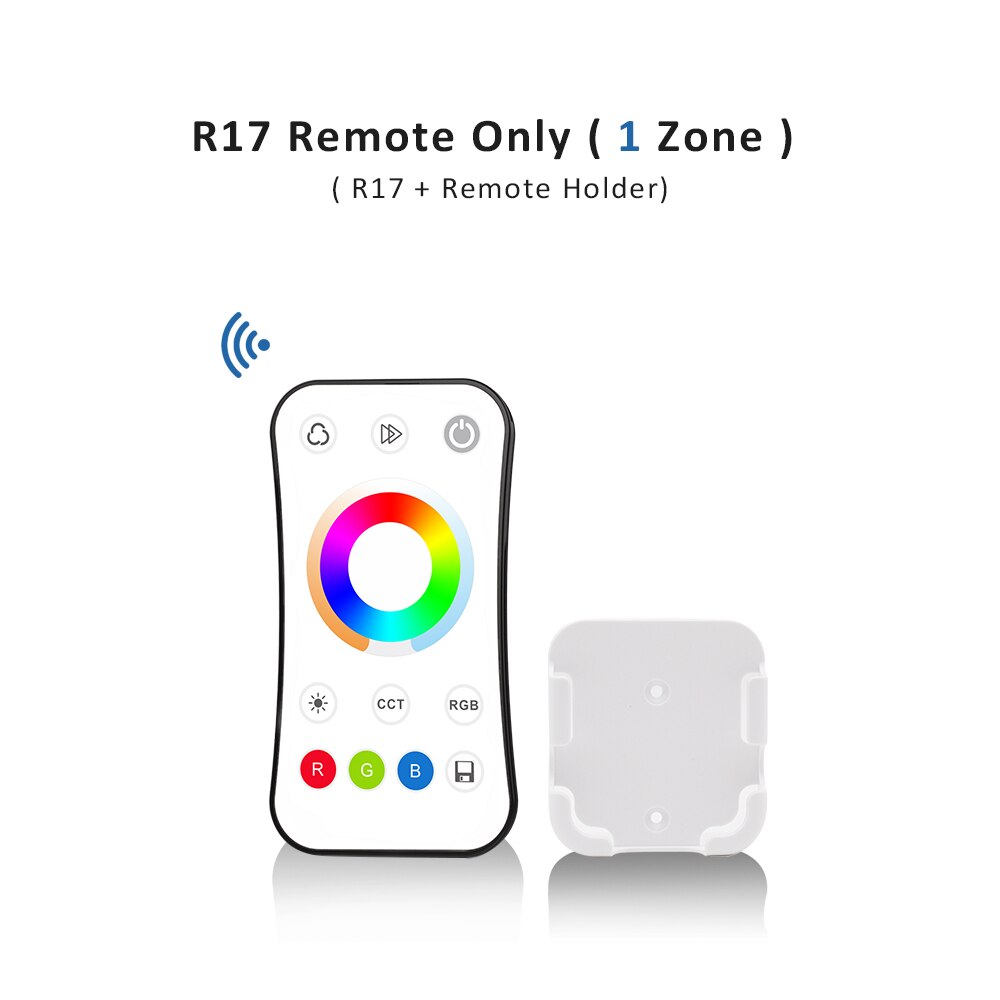 RGBCCT LED Regler 12V 24V 5CH RGB CCT RGBW RGBWW LED Streifen Licht Regler Clever Wifi RF kabellos berühren Fernbedienung V5-M: R17 Fernbedienung nur