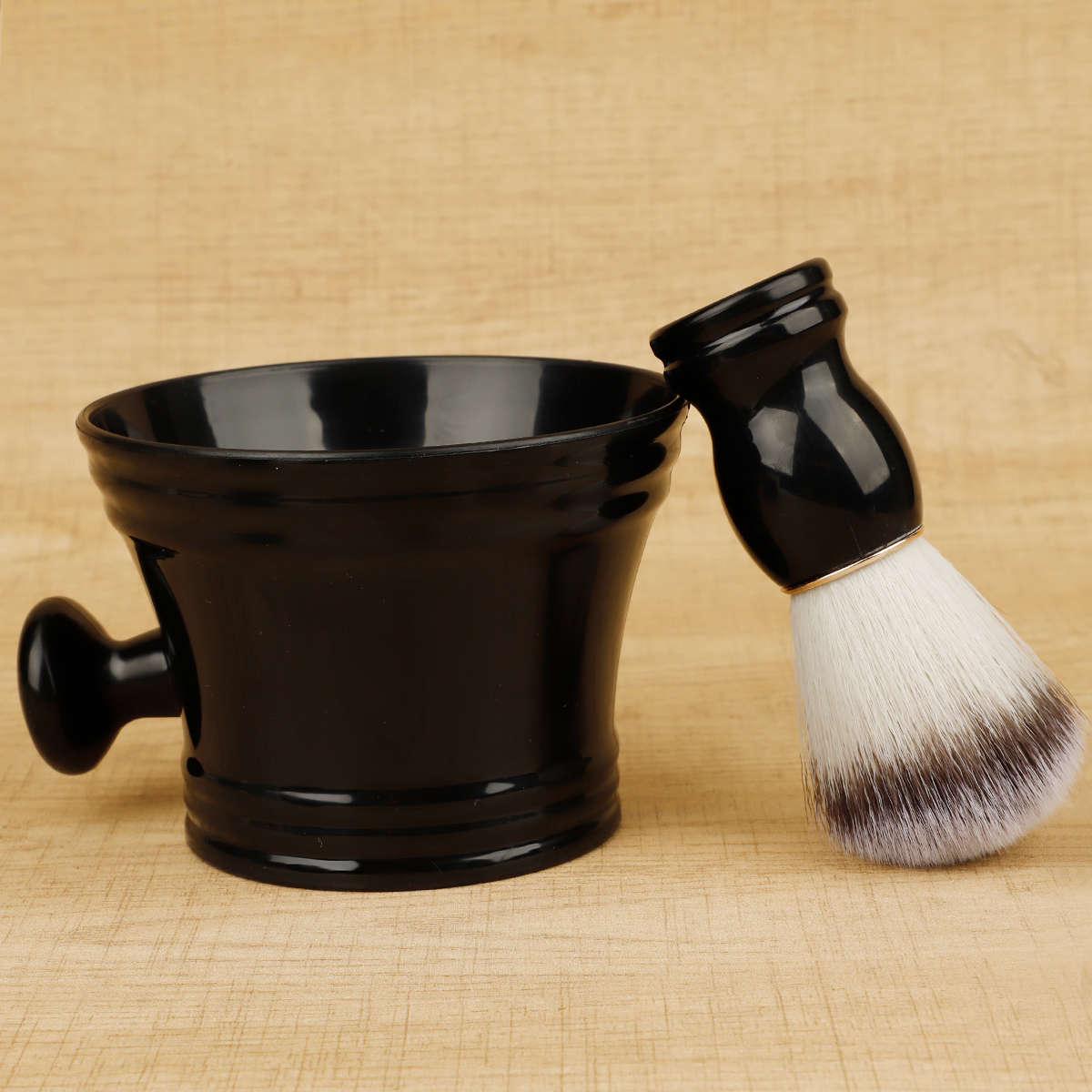 Beard Shaving Brush Makeup brushes 1pcs Wooden Handle Bristle Hair Salon Barber Soap Foam Shave Men Facial Cleaning Tools