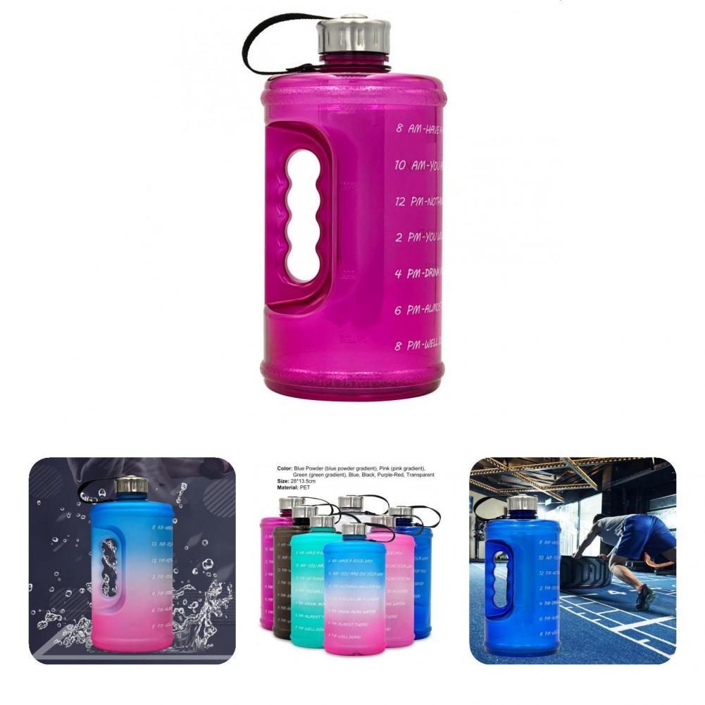 2.2L Good Sports Mug BPA Free Non-slip PET Sports Bottle with Scale Mark