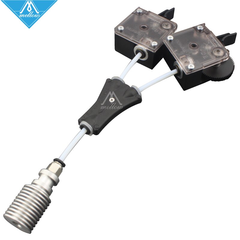 ! 3D printer V6 Cyclops dual head kit 2 in 1 out TL-Feeder bowden splitter multi feeder System with with Titan Extruder