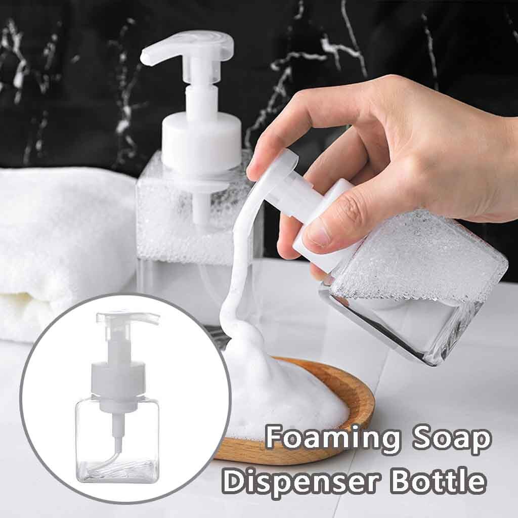 Foam Press Soap Dispenser 250ml/400ml Water Pump-Dispenser Foaming Soap Dispenser Pump-Bottle Liquid Soap for Kitchen Office