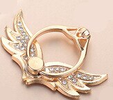 360 graus reutilizar suporte do telefone móvel anel de dedo suporte do telefone móvel smartphone suporte diamante para iphone huawei todo o telefone: L