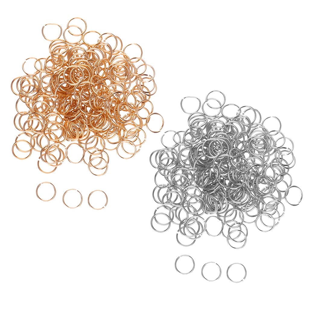 Lot 400 Hair Braid Rings Loop Clips Hair Hoops for Dreadlock Braiding