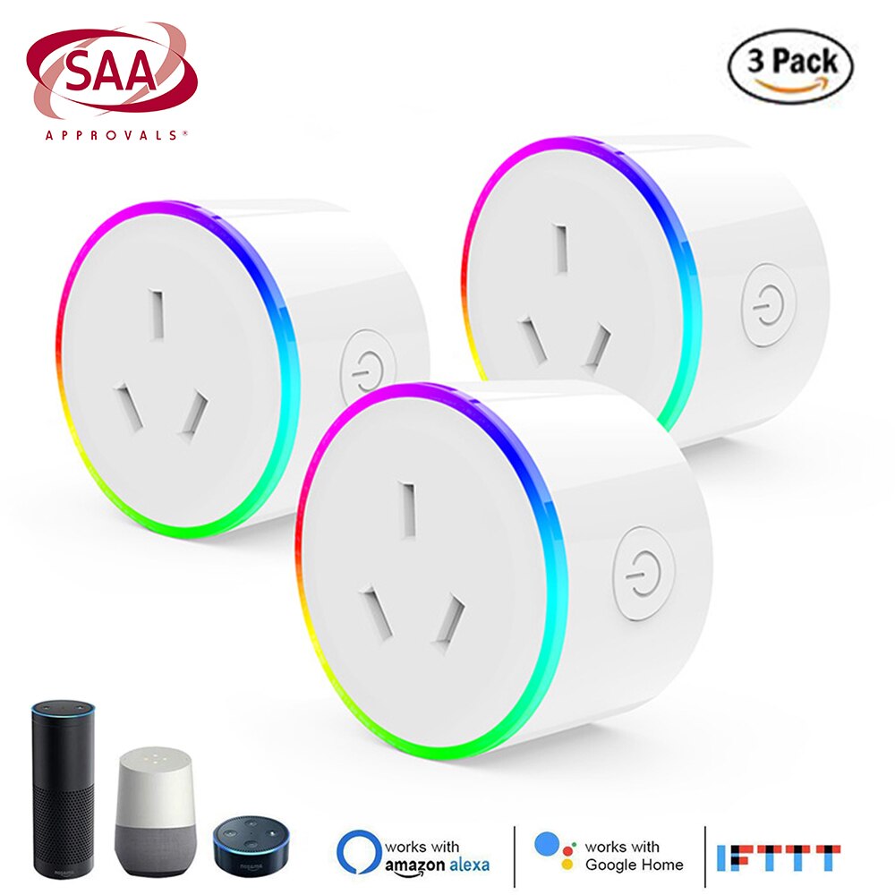 Au Tuya Mini Wifi Smart Plug/Australië Wifi Smart Plug Socket Compatibel Met Alexa Google Assitant En Ifttt