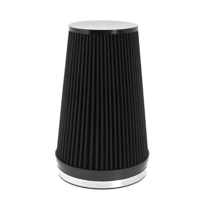 Black 150mm Inlet Truck Air Intake Cone Replacement Dry Air Filter: Default Title