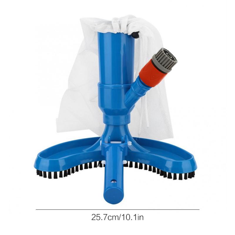 Swimming Pool Cleaner Tool Portable Pond Fountain Vacuum Brush Cleaner Retractable Pole Forsmall Swimming Pool Spa Pond Tub