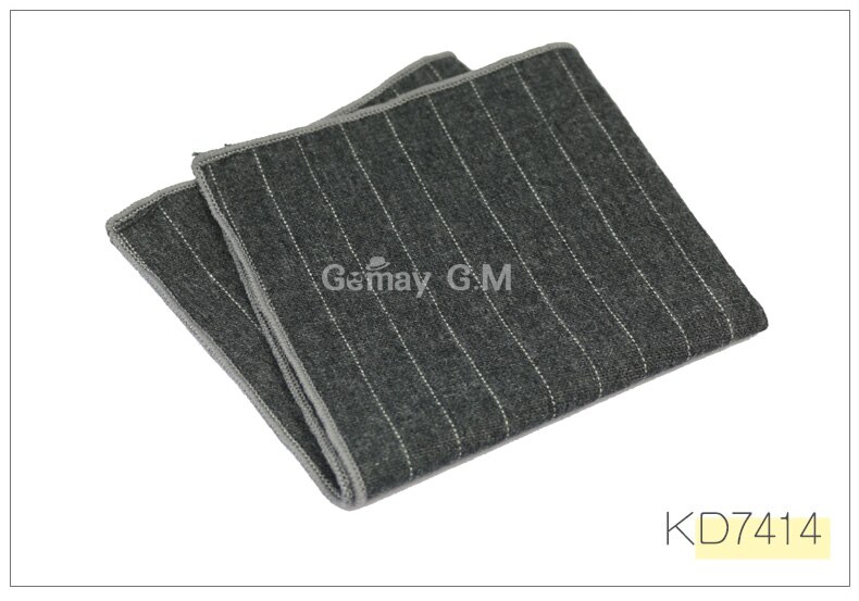Cotton Mens Pocket Square Adult Plaid Hankerchief Scarves Vintage Hankies Men's Hanky Square Handkerchiefs: KD7414