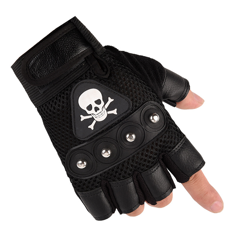 Neue Radfahren Handschuhe Halb Finger Guantes Luvas Motorrad Fahrrad Atmungsaktive Anti-slip MTB Bike Fitness Sport Training Handschuh
