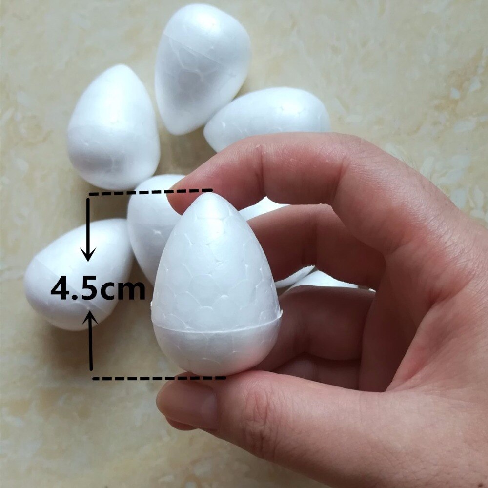 2/2.5/3/3.5/4/4.5/5.5cm White Water Modeling Foam Rose Bud For Nylon Stocking Flower Accessories Polystyrene Styrofoam Buds