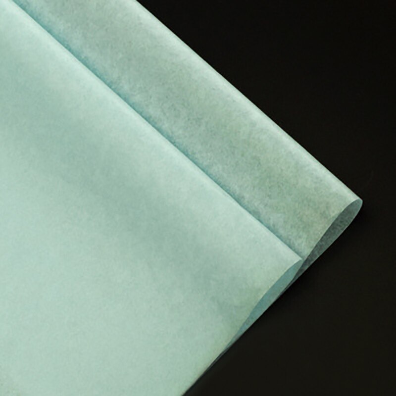 40pcs/Lot Tissue Paper 50*70CM Craft Paper Floral Wrapping Paper Packing Paper Home Decoration Festive Party Supply: Light Blue
