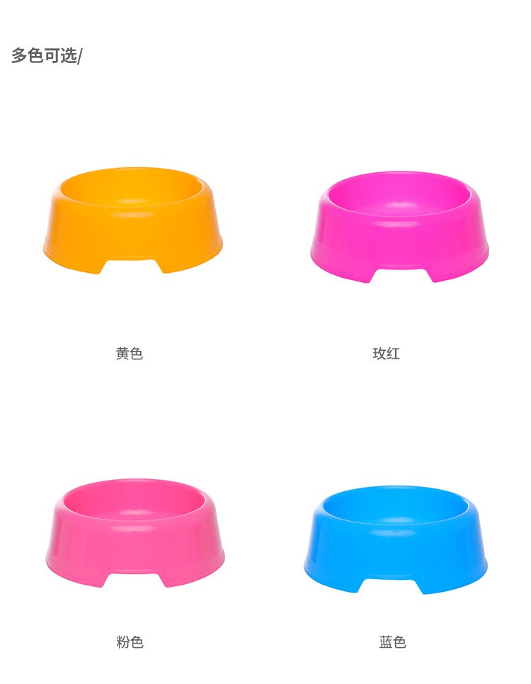 1 Uds. Cuenco para perros, cuencos de plástico para perros, cuencos de comida para perros
