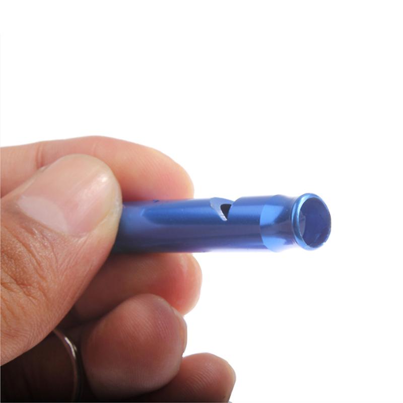 Llavero colgante con silbato para perro, mascota de bolsillo, Entrenamiento de mascotas, flauta ajustable, silbato para perro, sonido de Mascota de bolsillo, accesorios de Metal