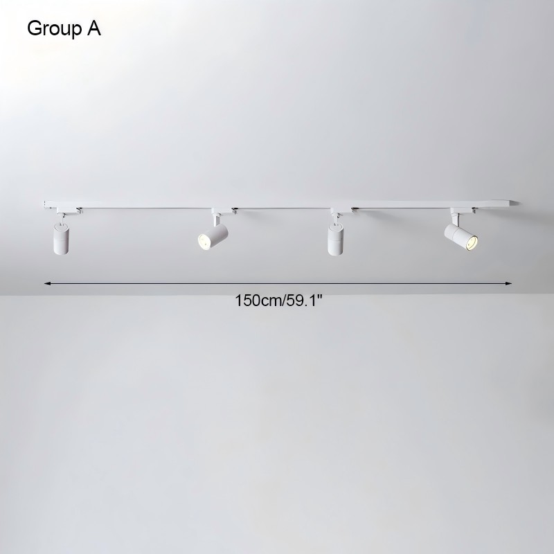 Luci a binario a montaggio superficiale, faretti, lampadari a LED per ristoranti, soggiorni senza luci principali, lampade da bar, lampade da scrivania