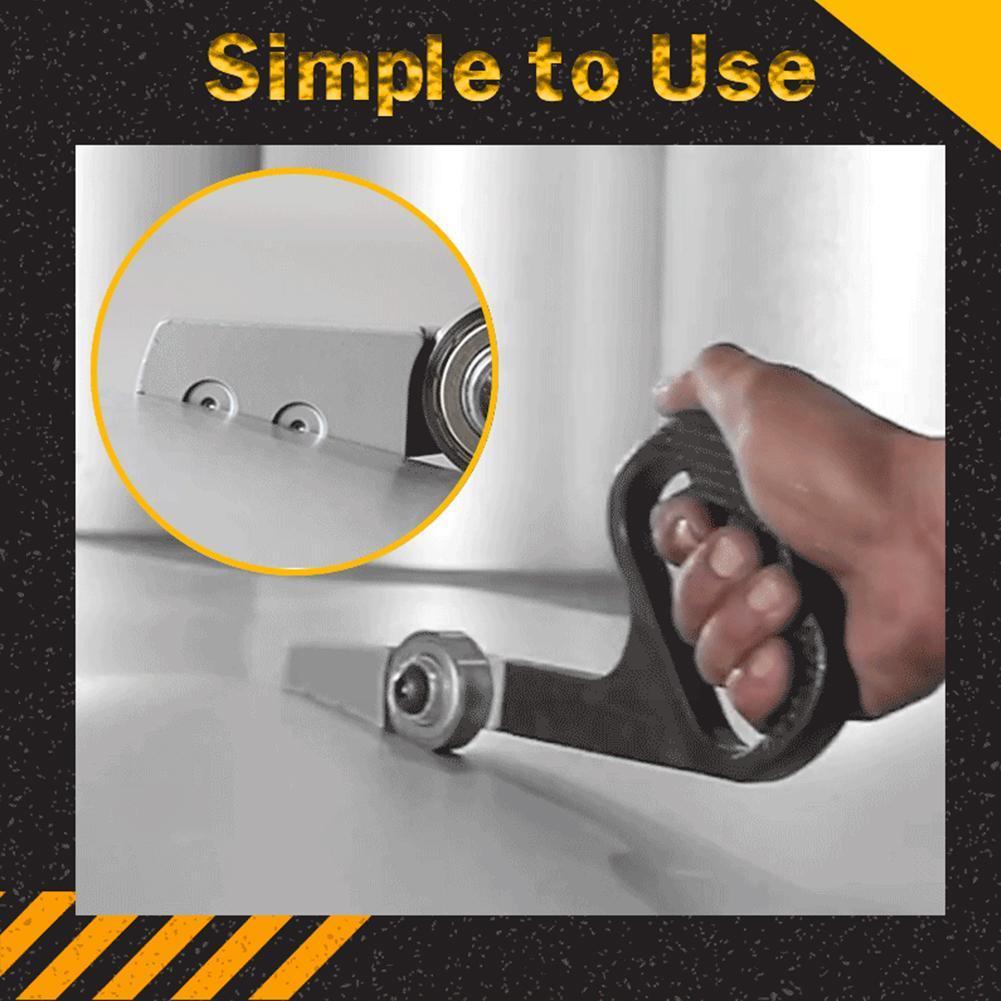 Fast Portable Metal Plate Cutter Sheet Metal Cutting Structure Slip Sturdy Handle Cutter With Protective Metal Tool Ergonom L6Z9