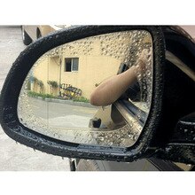 Spiegel Protector Film Anti-Glare Achteruitkijkspiegel Transparant Fog Ovale Auto Auto