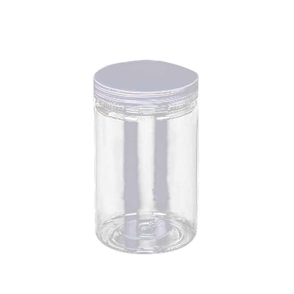 Latas selladas de plástico transparente caja de almacenamiento de grano de cocina sellado de alimentos bote fresco caja de contenedor nevera latas de preservación: B