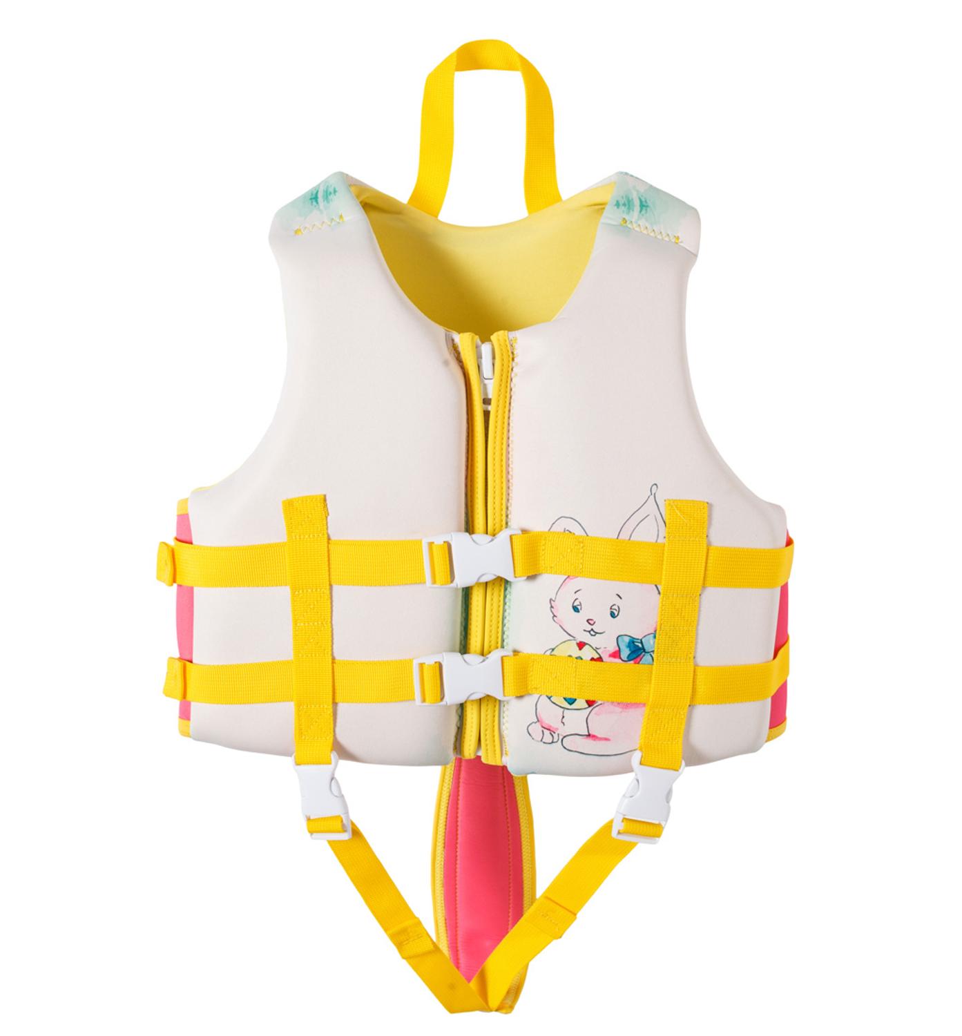 Nuovo capretti di arrivo del ragazzo girk di nuotata giubbotto di salvataggio del rivestimento del fumetto neoprene per gli sport acquatici