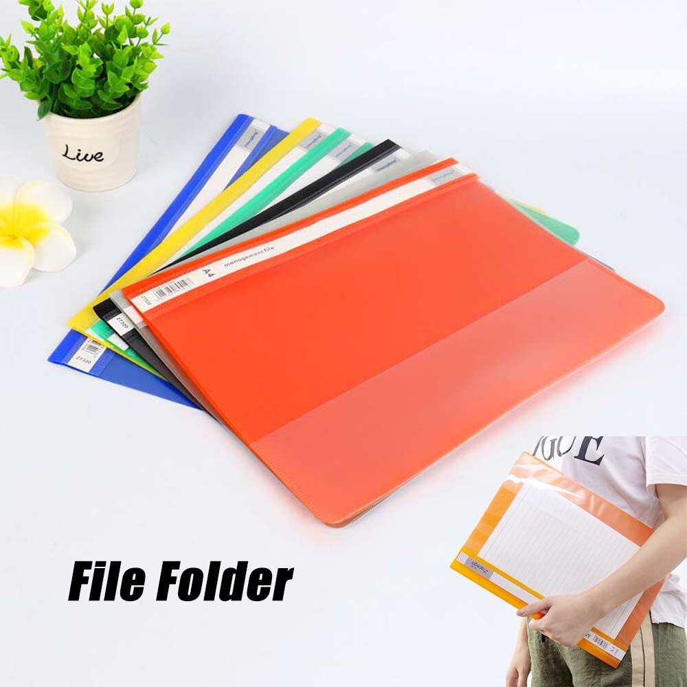 Documenten Houder Sterke Clear Cover A4 Presentatie Project Bestanden Hard Pvc Document Map