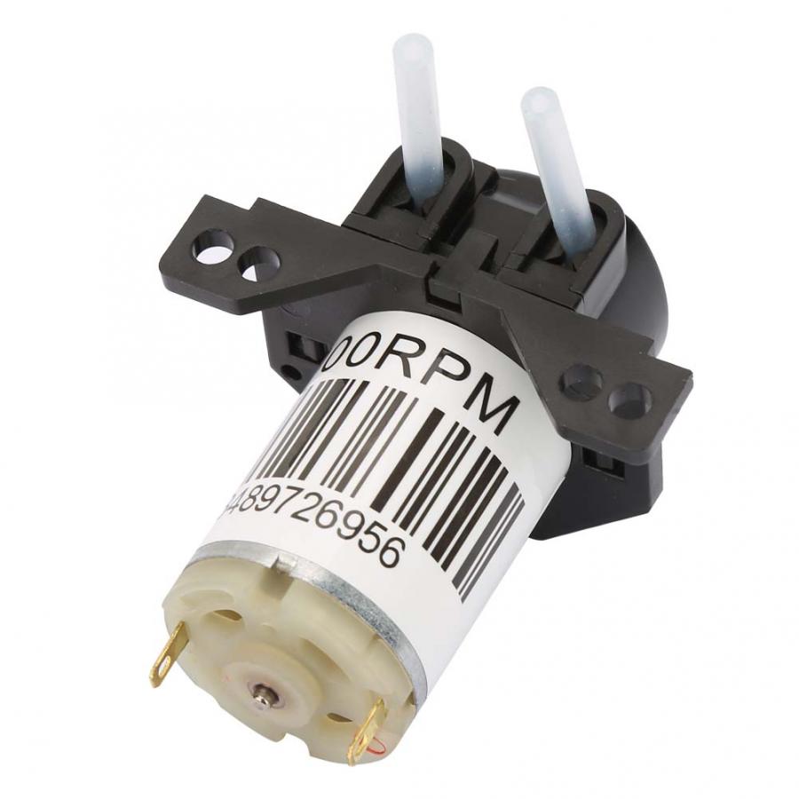 Water Pump 12V 6V Miniature Silent Peristaltic Pump Titration DC Self-Priming Pump