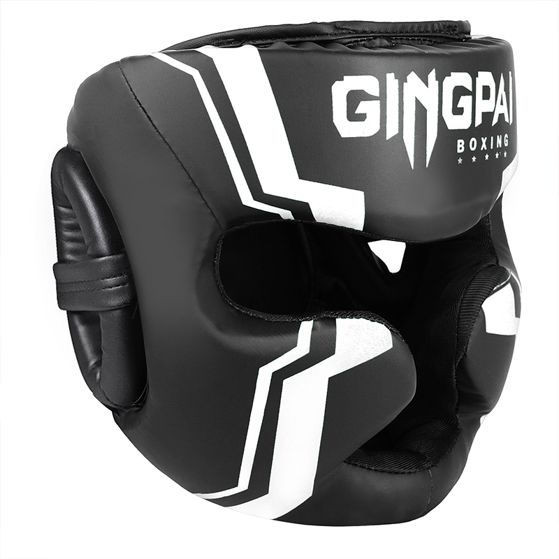 Promoção boxe mma capacete de segurança protetores de cabeça adulto criança treinamento chapelaria muay thai kickboxing capacetes totalmente cobertos: S / YELLOW