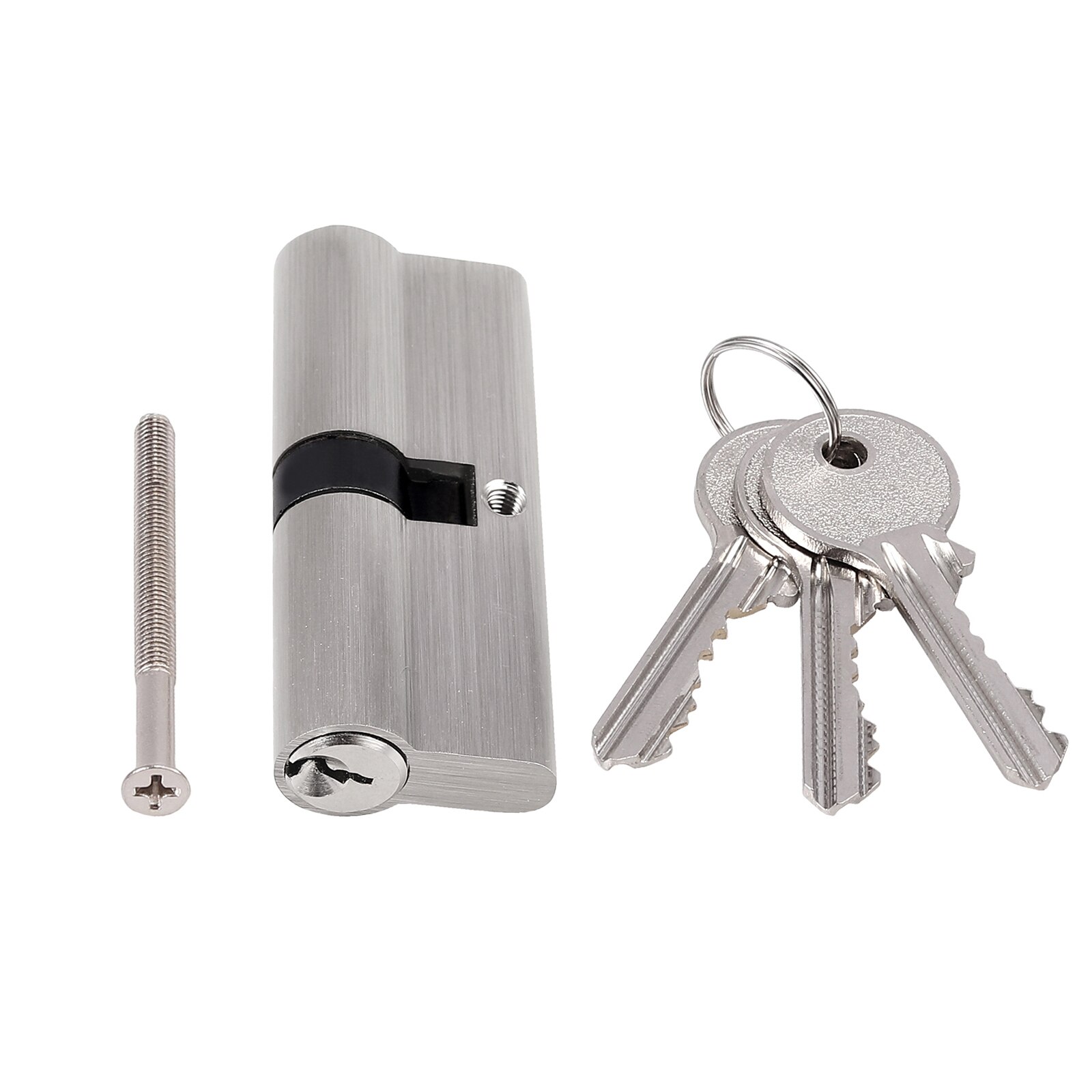 Proster 35/35 40/40 45/45 Cylinder Barrel Door Lock 6 Pin UPVC Door Aluminium Wood PVC Doors with 3 Keys