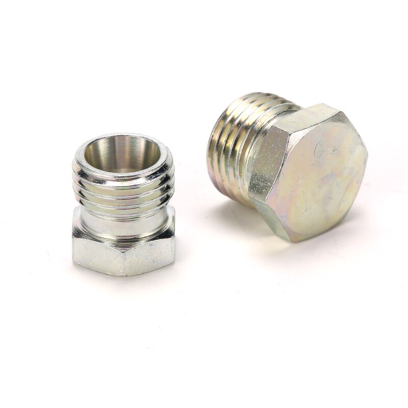 Hydraulic Power and Plug Structure straight Extension Chromed Nipple