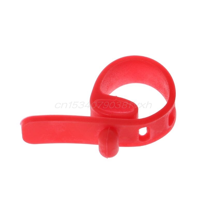 4PCS Silicone Data Wire Cable Organizer Tie Phones Cable Winder Finishing Buckle