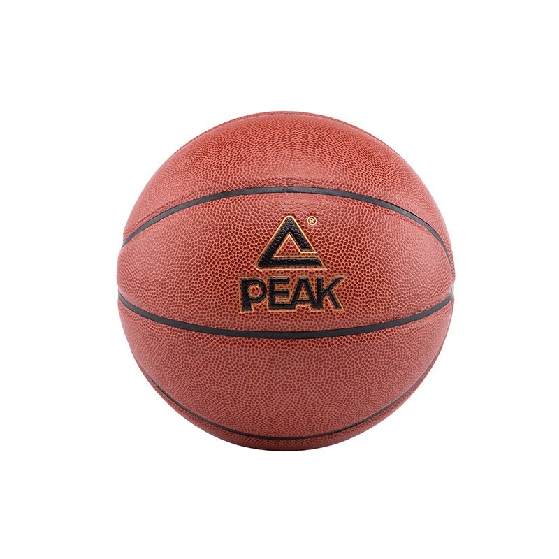 PEAK Basketball Brown Competition Training Basketball Size 7 PU Indoor&Outdoor Sports Basketball