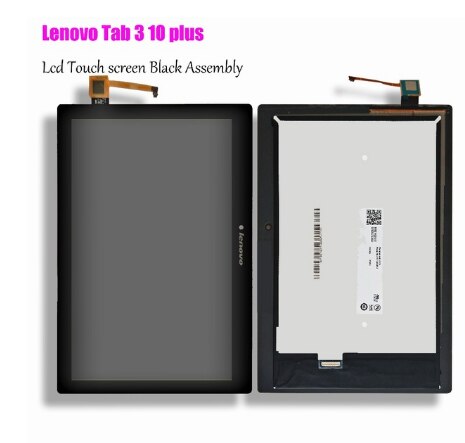 10 Inch Lcd-scherm Met Touch Panel Assembly Voor Lenovo Tab 3 10 Plus Business TB3-X70L ZA0Y TB3-X70F ZA0X TB3-X70N TB3-X70: LCD Assembly black