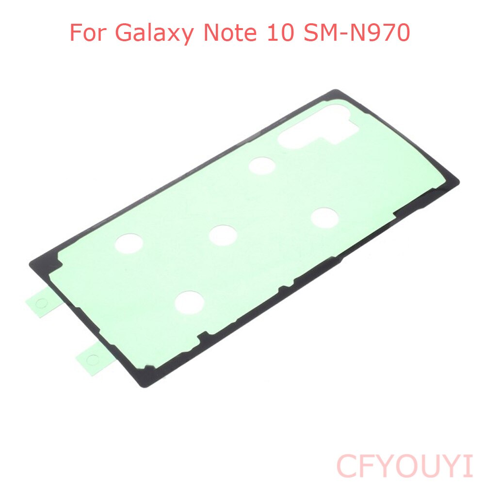 Voor Samsung Galaxy Note 10 N970 Batterij Back Door Cover Behuizing Sticker Lijm