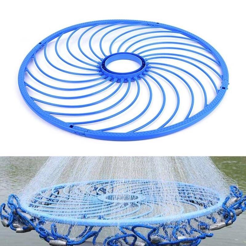 Net Fishing Hand Throwing Net Special Aluminum Ring Accessories Fishing Catch Net Auxiliary Accessory 46cm