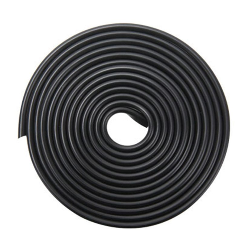 Auto Deur Verzegelde Anti-Collision Strip Protector Edge Guard Strip Buffer Bescherming Universele Kofferbak Deur Entry Guards: Black