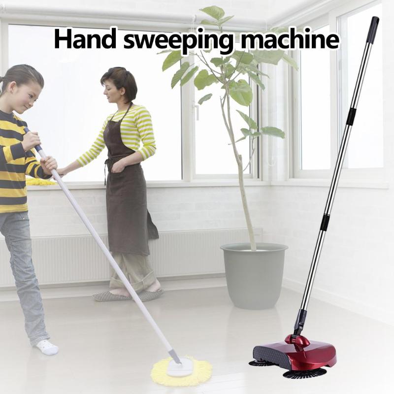 Long Handle Sweeping Machine Push Type Hand Push Magic Broom Dustpan Handle Household Cleaning Package Hand Push Sweeper mop