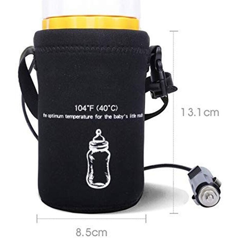Thermostat usb pour voiture, chauffe-biberon portable, prise us