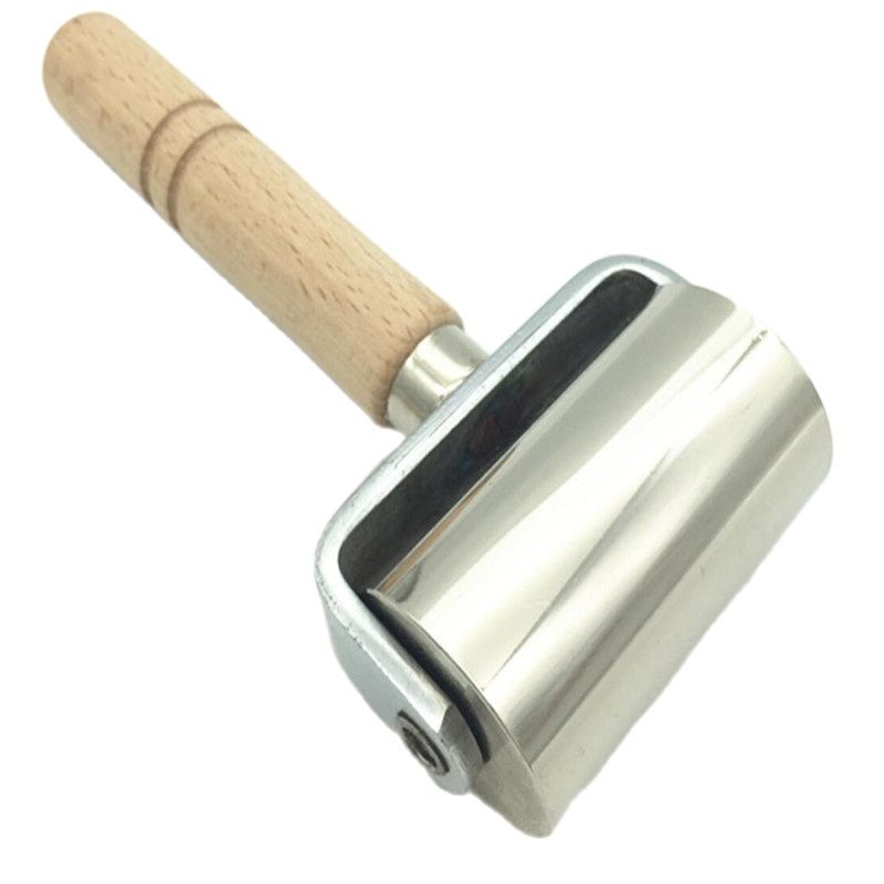 Gold 26/60 / 100mm leather DIY hand crease tool leather craft DIY handmade cowhide leather tools leather roller edger